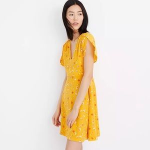 Madewell silk belladonna dress